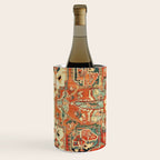 Heriz Vintage Persian Tribal Rug Print Wine Chiller Gallery Image 2