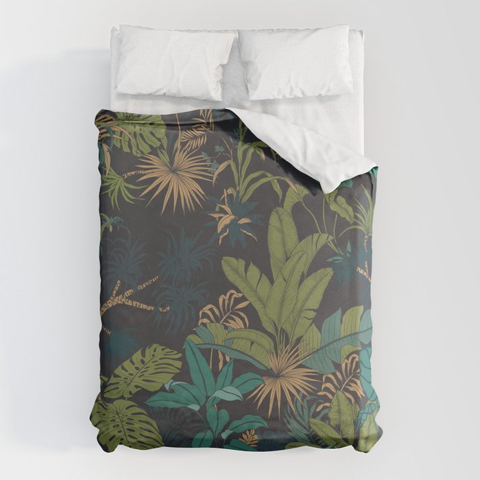 Wild nature night 102 Duvet Cover Gallery Image 1