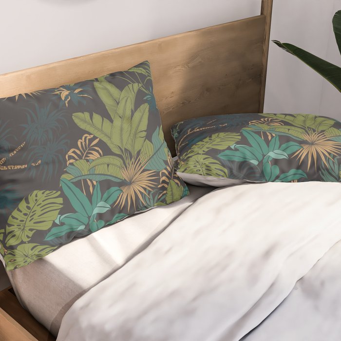 Wild nature night 102 Pillow Sham Gallery Image 2