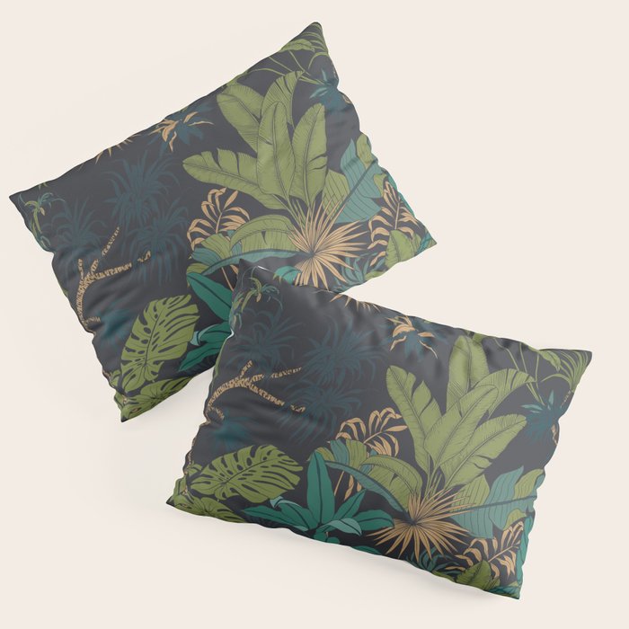 Wild nature night 102 Pillow Sham Gallery Image 1