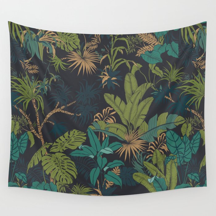 Wild nature night 102 Wall Tapestry Gallery Image 4