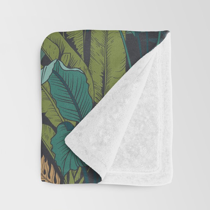 Wild nature night 102 Throw Blanket Gallery Image 3
