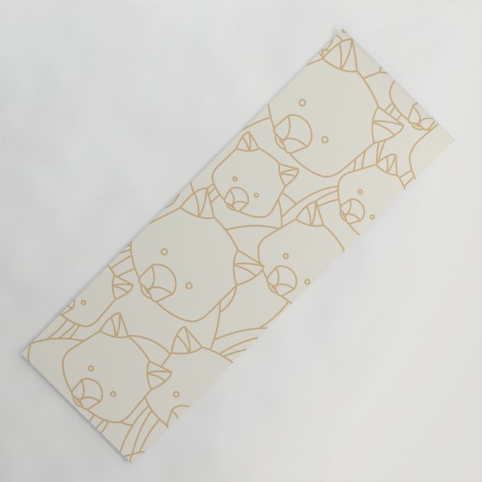 Minimalist Wombat Yoga Mat Gallery Image 1
