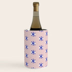 Evil Eye Dots - Navy & Blush Palette Wine Chiller Gallery Image 3