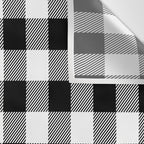 Black and White Buffalo Check Wall Tapestry Gallery Image 3