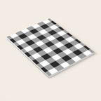 Black and White Buffalo Check Notebook Gallery Image 3