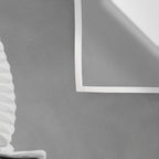 Wings of an Egret in Mid-flight black and white photography - black and white photographs Wall Tapestry Gallery Image 3