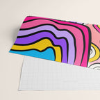 Colorful Abstract Pop Birds Pattern Wrapping Paper Gallery Image 2