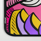 Colorful Abstract Pop Birds Pattern Laptop Sleeve Gallery Image 3