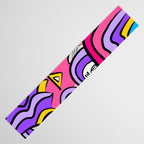 Colorful Abstract Pop Birds Pattern Table Runner Gallery Image 3