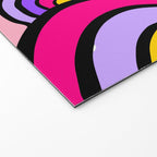 Colorful Abstract Pop Birds Pattern Welcome Mat Gallery Image 2