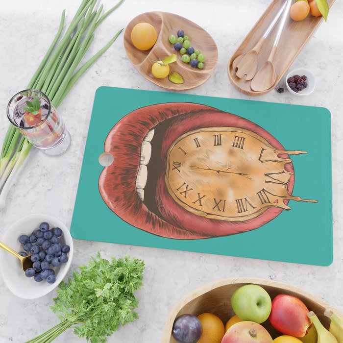 Melts in Your Mouth (Time) Cutting Board Gallery Image 2