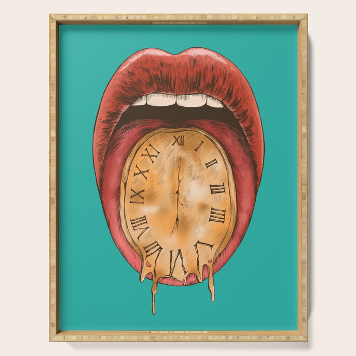 Melts in Your Mouth (Time) Serving Tray Gallery Image 1