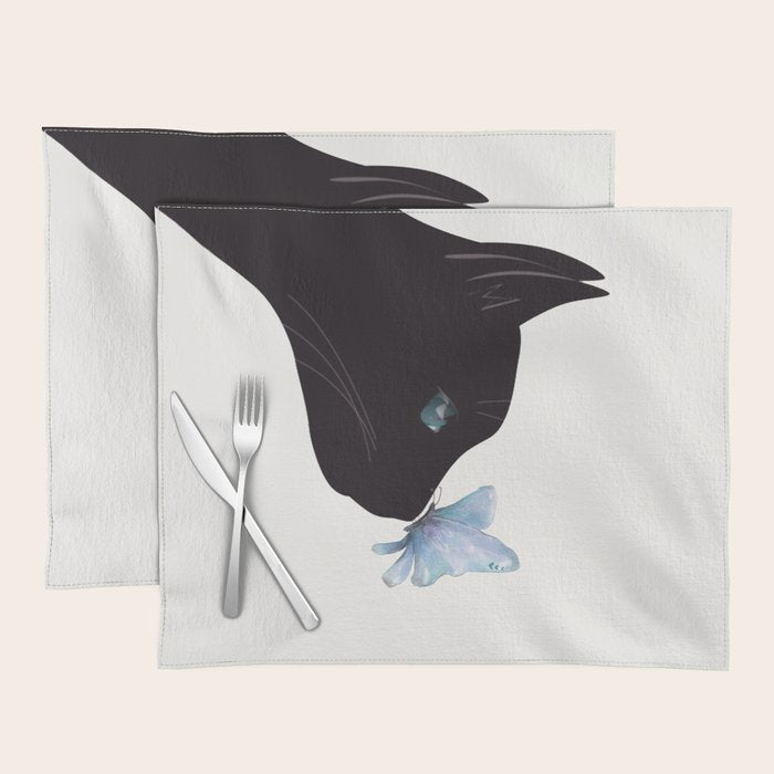 Cat and Butterfly Placemat Gallery Image 1