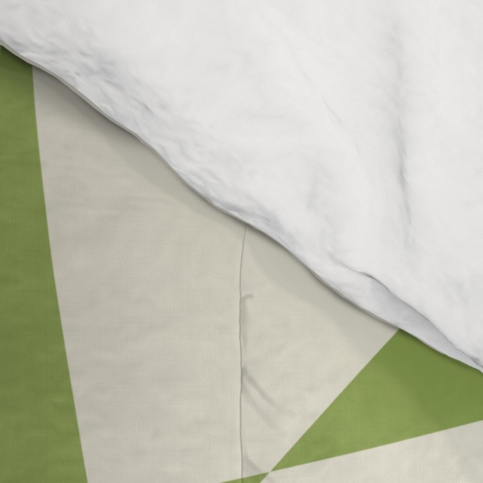 Glass Glitch: Forest Green Edition Comforter Gallery Image 4