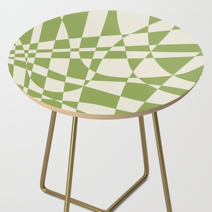 Glass Glitch: Forest Green Edition Side Table Gallery Image 2