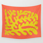Sunflower & Tomato: Matisse Paper Cutouts 04 Wall Tapestry Gallery Image 4