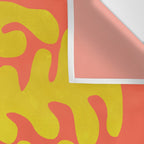 Sunflower & Tomato: Matisse Paper Cutouts 04 Wall Tapestry Gallery Image 3