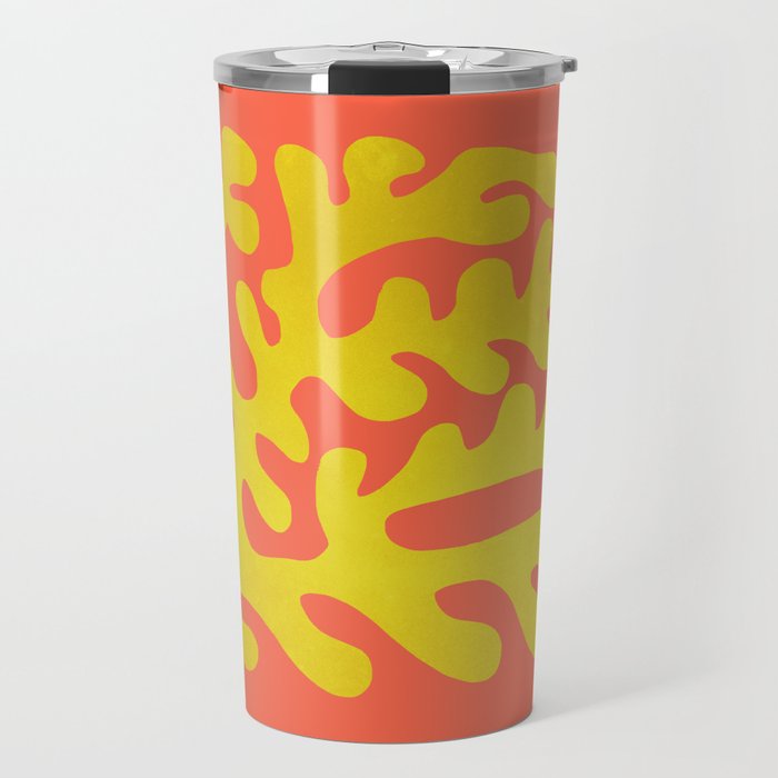 Sunflower & Tomato: Matisse Paper Cutouts 04 Travel Mug Gallery Image 1