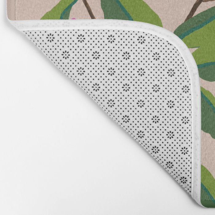 Summer vibes in tropical jungle Bath Mat Gallery Image 2