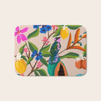 Summer vibes in tropical jungle Bath Mat Gallery Image 1