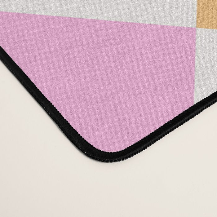 Checkerboard Quilt - Pastel Colors Desk Mat Gallery Image 4