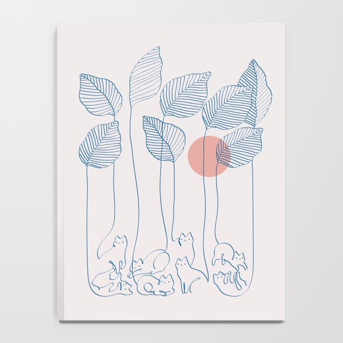 Cat and Plant 40 Notebook Gallery Image 4