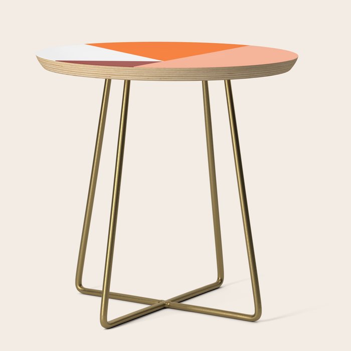 Geometrical retro  Side Table Gallery Image 1