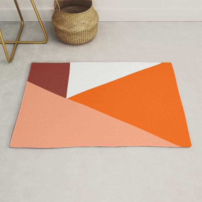 Geometrical retro  Rug Gallery Image 1