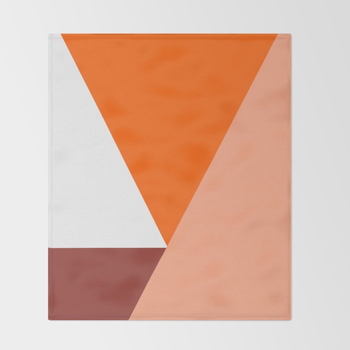 Geometrical retro  Throw Blanket Gallery Image 2