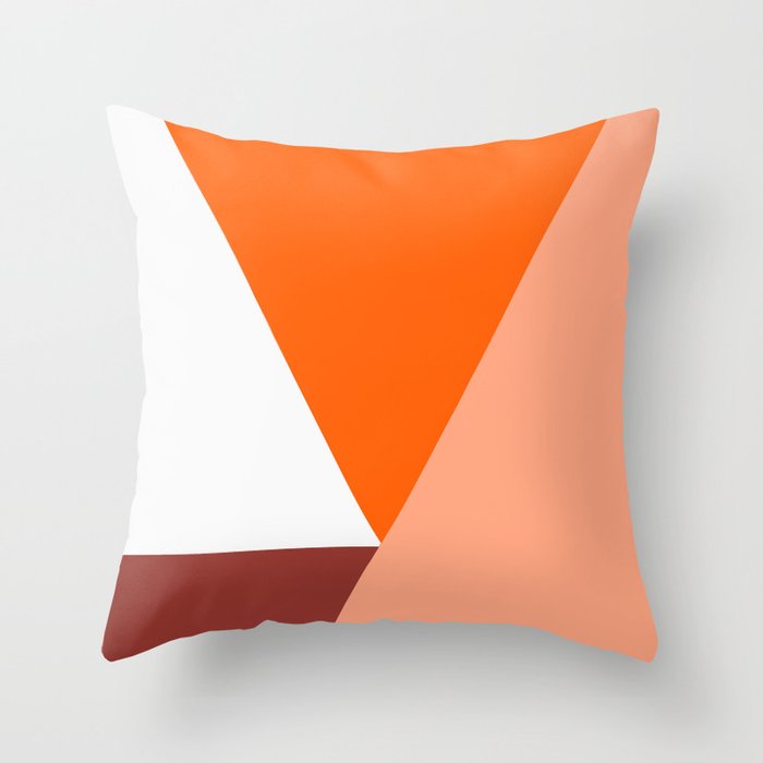 Geometrical retro  Throw Pillow Gallery Image 6