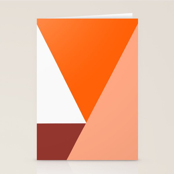 Geometrical retro  Stationery Card Gallery Image 2