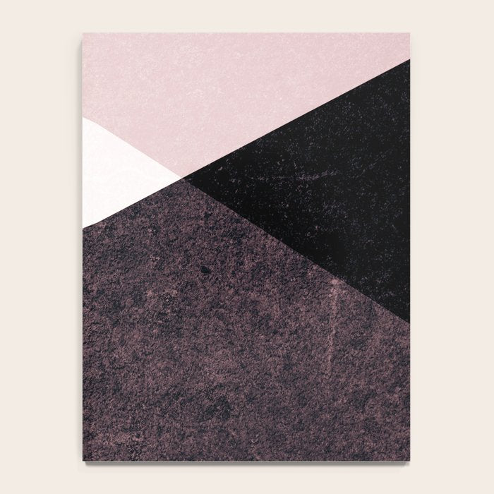 Geometrics III - pink granite & marble Notebook Gallery Image 4
