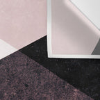 Geometrics III - pink granite & marble Wall Tapestry Gallery Image 3