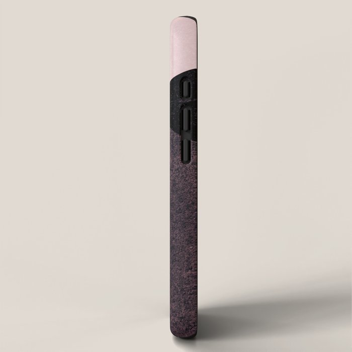 Geometrics III - pink granite & marble iPhone Case Gallery Image 2