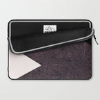 Geometrics III - pink granite & marble Laptop Sleeve Gallery Image 2