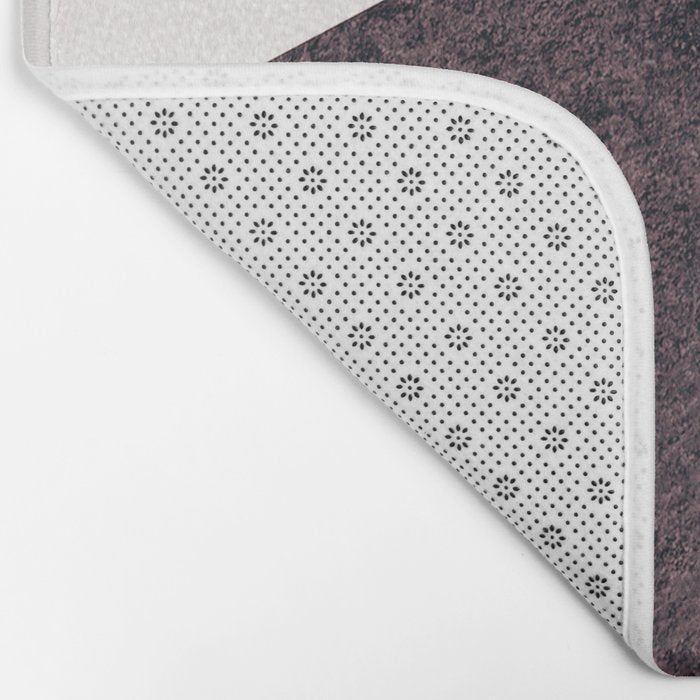 Geometrics III - pink granite & marble Bath Mat Gallery Image 2