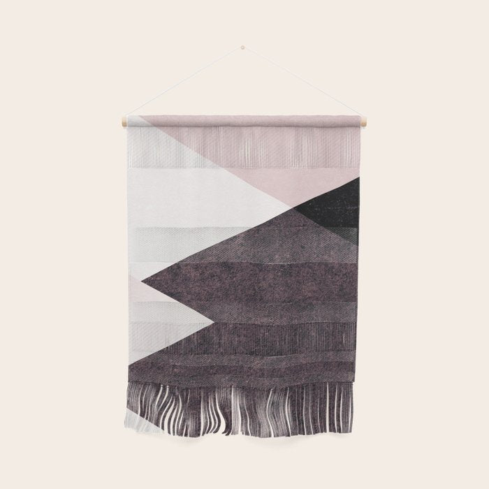 Geometrics III - pink granite & marble Wall Hanging Gallery Image 1