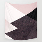 Geometrics III - pink granite & marble Wall Tapestry Gallery Image 4