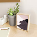 Geometrics III - pink granite & marble Mini Art Print Gallery Image 2