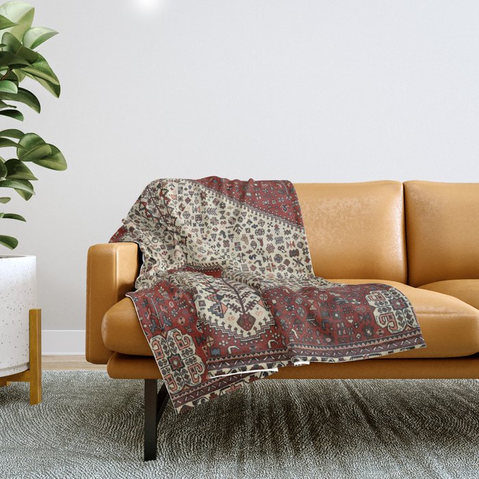 Bohemian Oriental Design E15 Throw Blanket Gallery Image 1