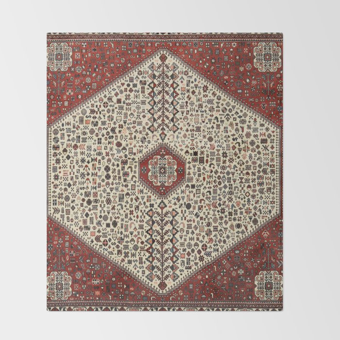 Bohemian Oriental Design E15 Throw Blanket Gallery Image 2