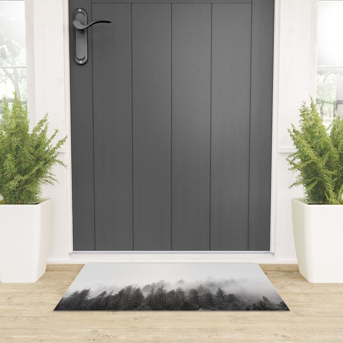Misty Forest Welcome Mat Gallery Image 3