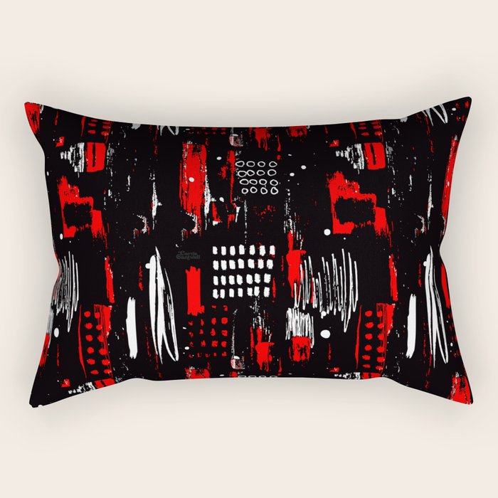 Urban Expressionism Rectangular Pillow Gallery Image 2