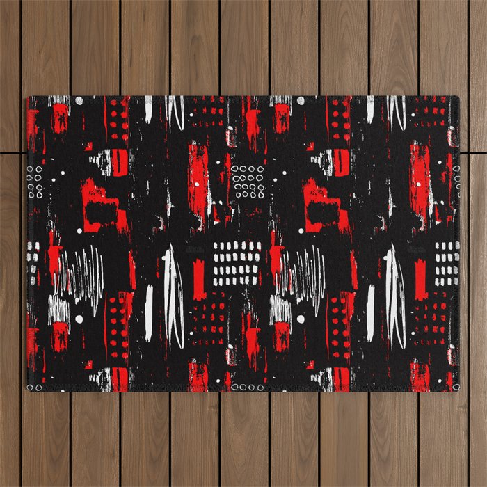 Urban Expressionism Outdoor Rug Gallery Image 1