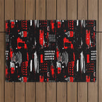 Urban Expressionism Outdoor Rug Gallery Image 1