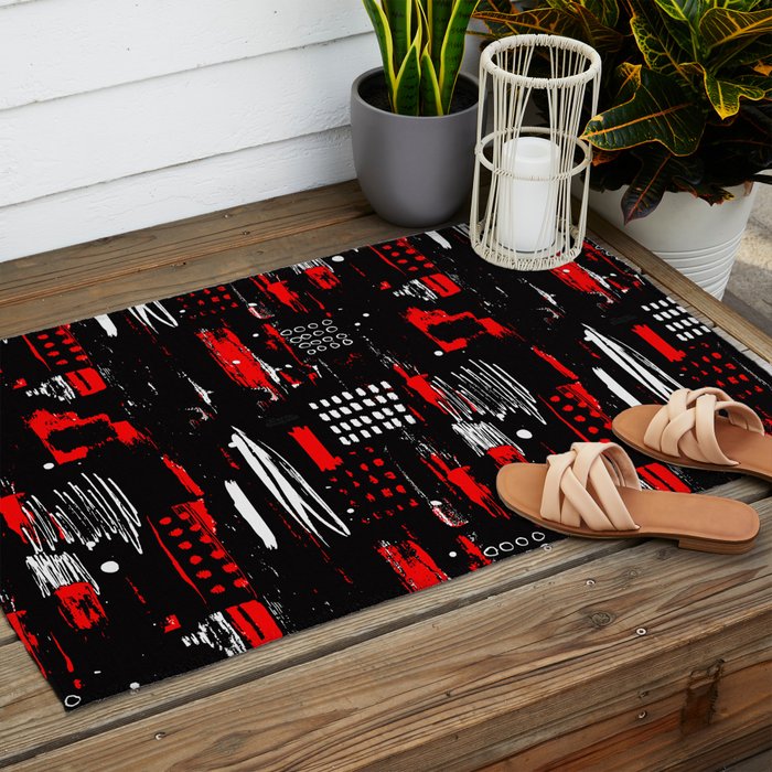 Urban Expressionism Outdoor Rug Gallery Image 2