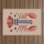 Lobster Outdoor Rug Gallery Image 1