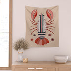 Lobster Wall Tapestry Gallery Image 2