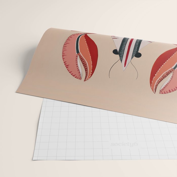 Lobster Wrapping Paper Gallery Image 2